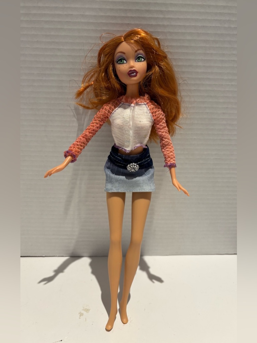 Barbie My Scene Shopping Spree Kenzie Red Hair Freckles Vintage Y2K